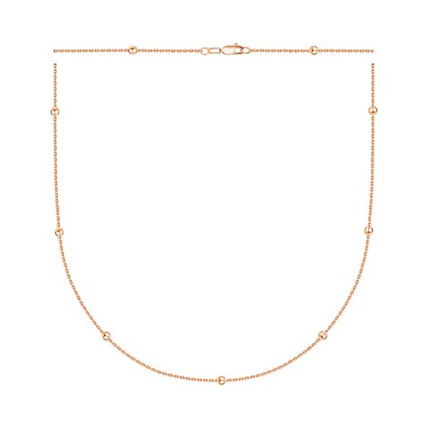 Цепь из красного золота 585, ср. вес 2,51г