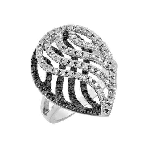 Кольцо из серебра 925 с фианитом, ср. вес 6,63г