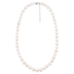 Колье из серебра 925 с жемчугом речным, ср. вес 26,46г