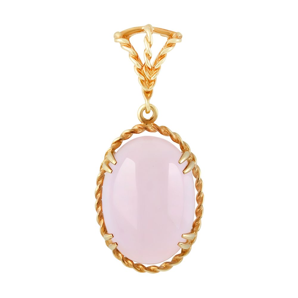 Подвеска из серебра 925 с алпанитом, ср. вес 3,52г