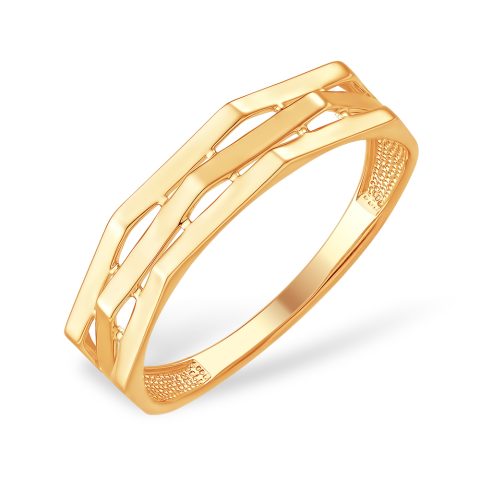 Кольцо из красного золота 585, ср. вес 1,48г