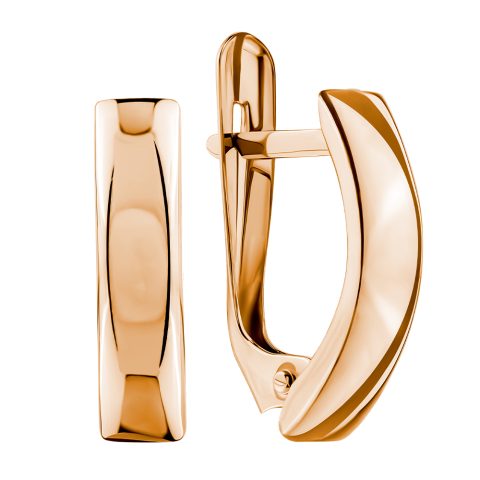 Серьги из красного золота 585, ср. вес 1,59г