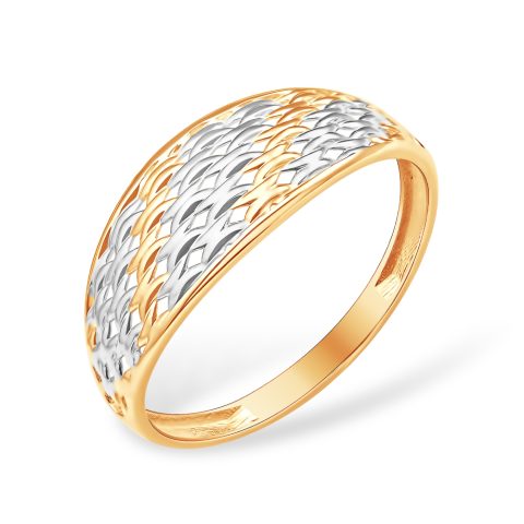 Кольцо из красного золота 585, ср. вес 1,15г