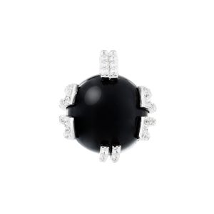 Подвеска из серебра 925 с фианитами, ср. вес 6,47г