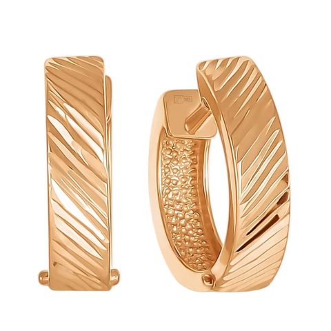 Серьги из красного золота 585, ср. вес 2,07г