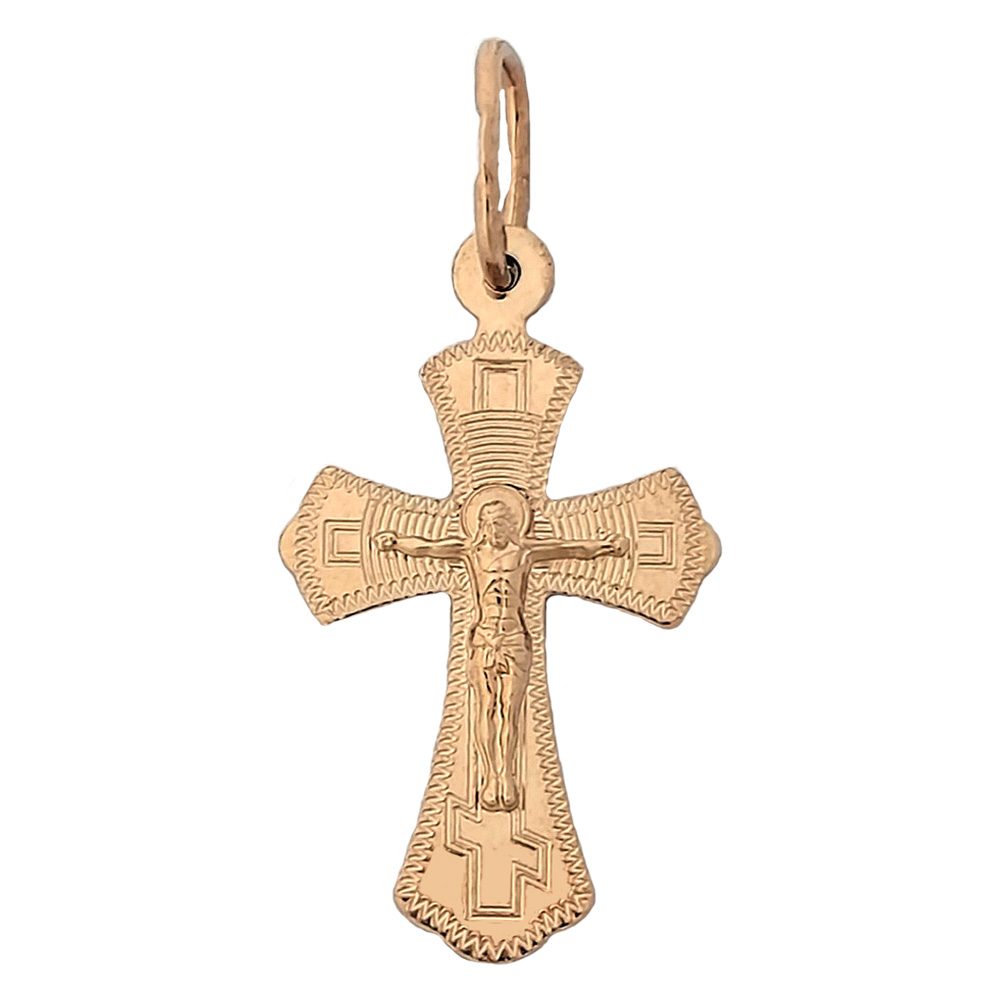 Подвеска из красного золота 585, ср. вес 0,71г