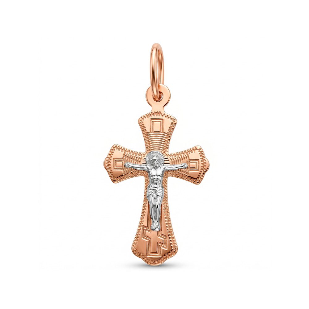 Подвеска из красного золота 585, ср. вес 0,7г